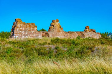 Finlandiya 'daki Aland adalarındaki Bomarsund kalesi.