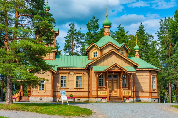 Saint Nicholas Orthodox Church Joensuu Finland — Stock Photo, Image
