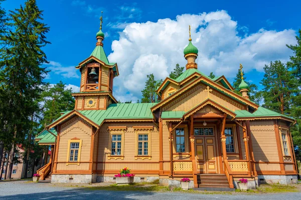 Saint Nicholas Orthodox Church Joensuu Finland — Stock Photo, Image