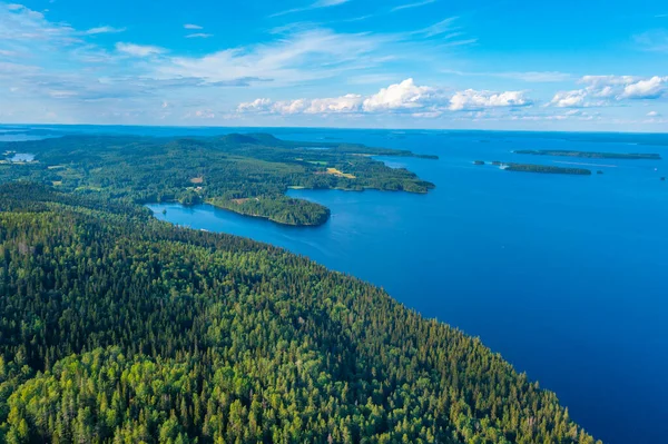 Panorama View Archipelago Lake Pielinen Koli National Park Finland — Stock Photo, Image