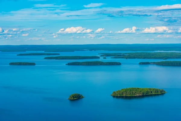 Panorama View Archipelago Lake Pielinen Koli National Park Finland — Stock Photo, Image