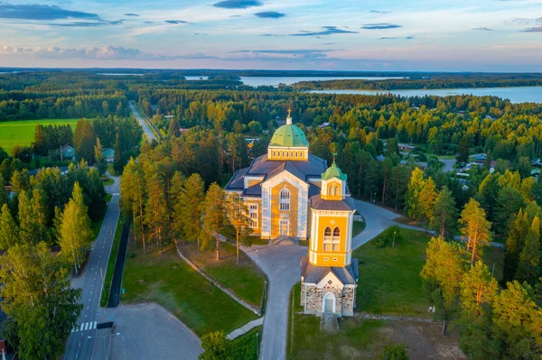 Vue Église Kerimaki Finlande — Photo