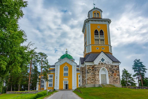 Uitzicht Kerk Van Kerimaki Finland — Stockfoto