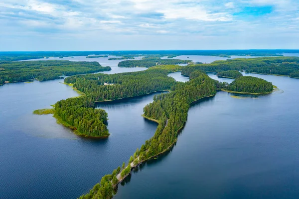 Панорама Гори Пункахаржу Фінляндії — стокове фото