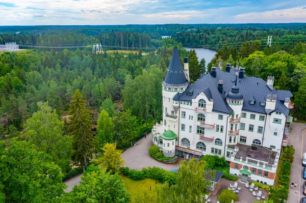 Vue Hôtel Scandic Dans Ville Finlandaise Imatra — Photo