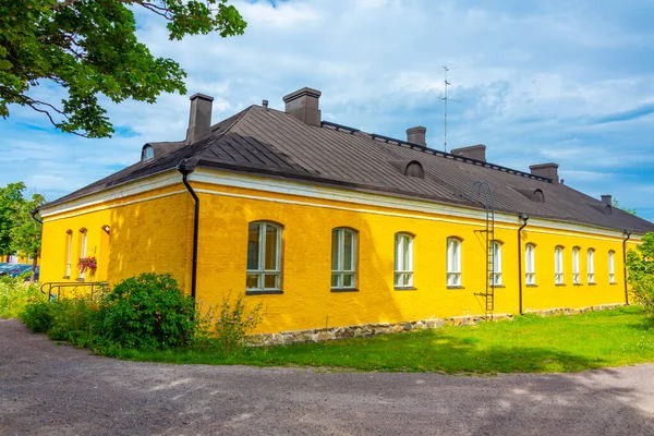 Edifícios Históricos Fortaleza Linnoitus Cidade Finlandesa Lappeenranta — Fotografia de Stock