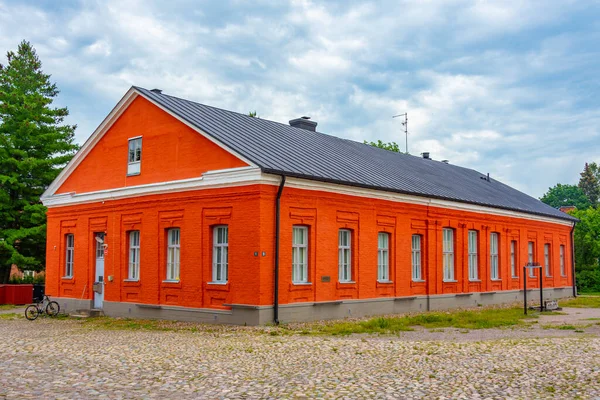 Finlandiya Nın Lappeenranta Kentindeki Linnoitus Kalesinde Tarihi Binalar — Stok fotoğraf