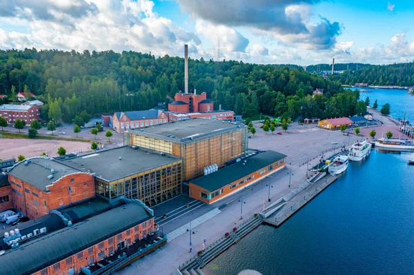 Haven Van Lahti Sibelius Hall Finland — Stockfoto