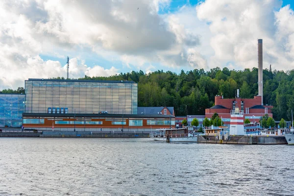Widok Sibelius Hall Lahti Finlandia — Zdjęcie stockowe