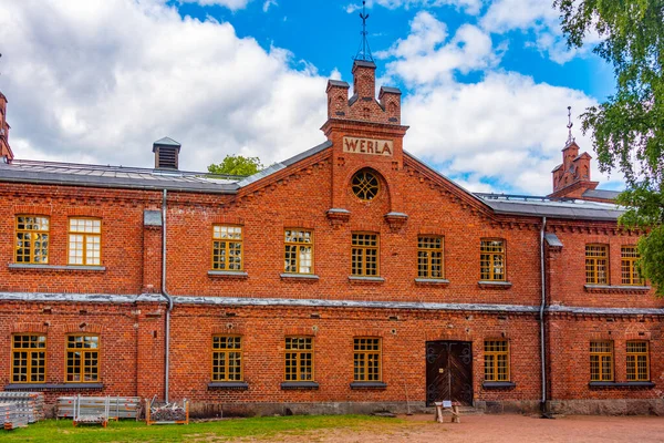 Historische Verla Papierfabriek Finland — Stockfoto