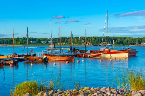 Vista Puerto Deportivo Loviisa Finlandia —  Fotos de Stock