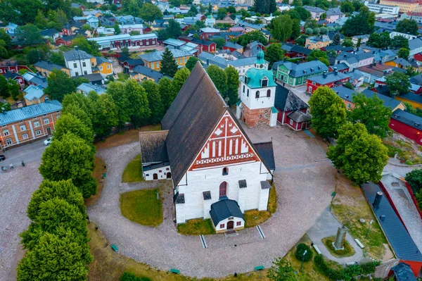 View Porvoo Cathedral Finland — Stock Photo, Image