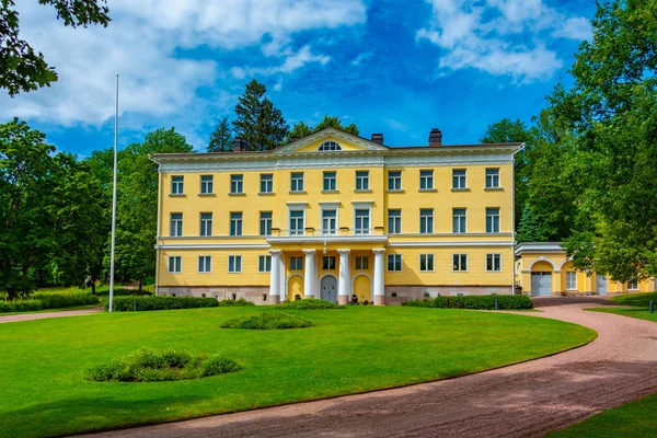 芬兰Fiskars的Stenhuset豪宅 — 图库照片