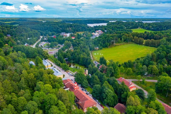 Vista Panorámica Ciudad Finlandesa Fiskars — Foto de Stock