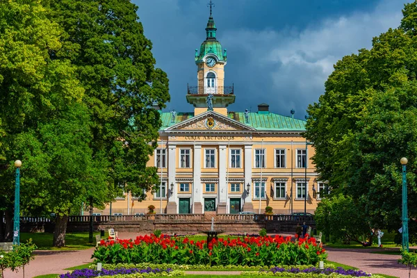 Antiguo Ayuntamiento Ciudad Finlandesa Pori —  Fotos de Stock