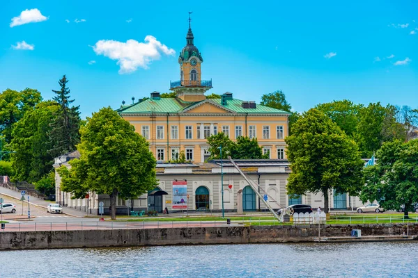 Finlandiya 'daki eski belediye binası Pori.