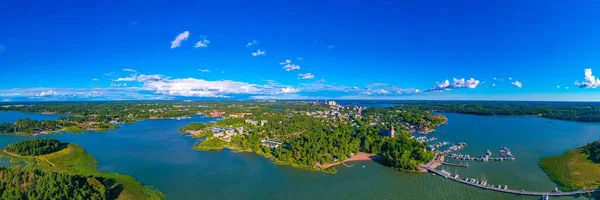 Panorama Finse Stad Naantali — Stockfoto