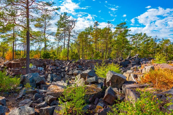 フィンランドのアランド諸島にあるSalis Battery Hill — ストック写真