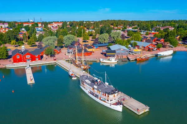 Skansen Sjokvarteret Mariehamn Wyspach Aland Finlandia — Zdjęcie stockowe