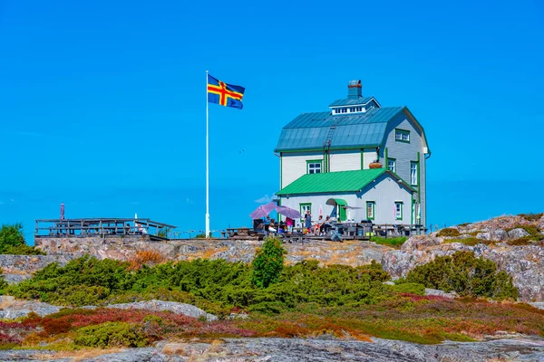 stock image Kobba Klintar pilot station at Aland islands in Finland.