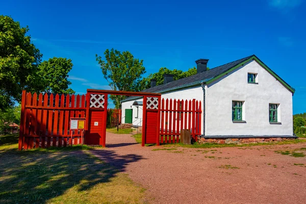 Muzeum Więzienia Vita Bjorn Wyspach Aland Finlandii — Zdjęcie stockowe