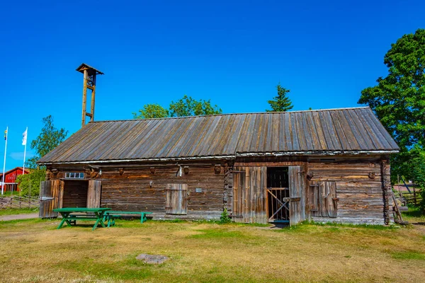 stock image Open-air Museum Jan Karlsgarden at Kastelholm at Aland islands in Finland