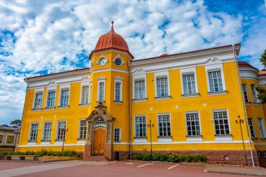 Finlandiya, Mariehamn 'da Aland Lyceum.