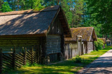 Riga 'daki Letonya Açık Hava Müzesi.