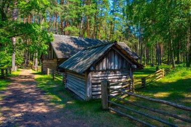 Riga 'daki Letonya Açık Hava Müzesi.