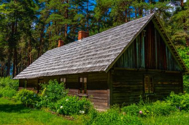 Riga 'daki Letonya Açık Hava Müzesi.