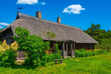 Riga 'daki Letonya Açık Hava Müzesi.