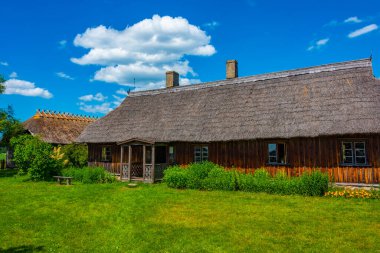 Riga 'daki Letonya Açık Hava Müzesi.
