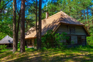 Riga 'daki Letonya Açık Hava Müzesi.