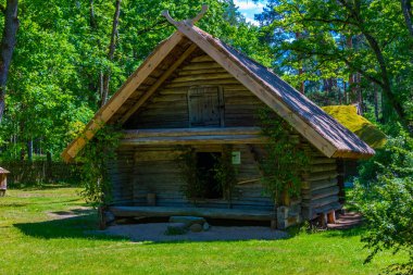 Riga 'daki Letonya Açık Hava Müzesi.