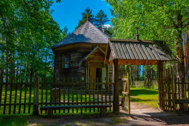 Riga 'daki Letonya Açık Hava Müzesi.