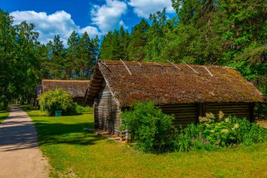 Riga 'daki Letonya Açık Hava Müzesi.