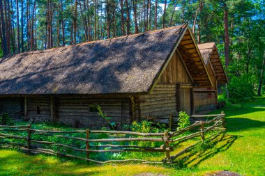 Riga 'daki Letonya Açık Hava Müzesi.