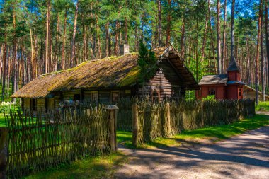Riga 'daki Letonya Açık Hava Müzesi.