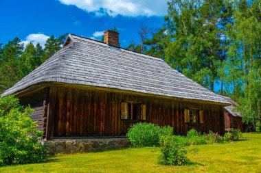 Riga 'daki Letonya Açık Hava Müzesi.