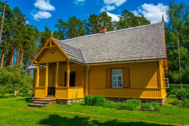 Riga 'daki Letonya Açık Hava Müzesi.