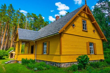 Riga 'daki Letonya Açık Hava Müzesi.