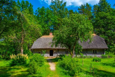 Riga 'daki Letonya Açık Hava Müzesi.