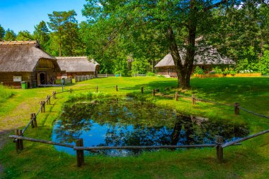 Riga 'daki Letonya Açık Hava Müzesi.