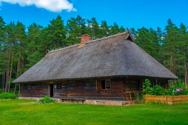 Riga 'daki Letonya Açık Hava Müzesi.
