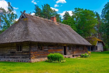 Riga 'daki Letonya Açık Hava Müzesi.