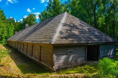 Riga 'daki Letonya Açık Hava Müzesi.