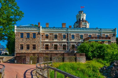 Letonya 'nın Sigulda kentindeki yeni kale.