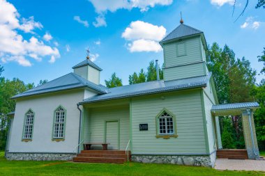 Estonya 'daki Efendimizin Dönüşüm Kilisesi..