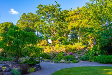 Estonya 'daki Tartu Üniversitesi Botanik Bahçesi.