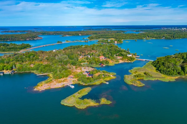 Panorama View Landscape Jarso Aland Archipelago Finland — Stock Photo, Image